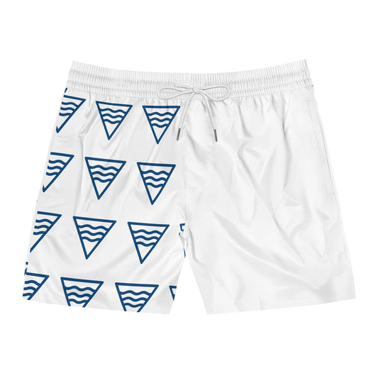 Water Element Swim Shorts | Alchemical Wave Sigil | Flow-State Trunks for Mindful Motion