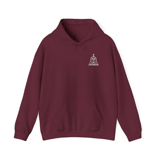 Sacred Geometry Alchemy Hoodie  LapisWear Cosmic Sigil Design