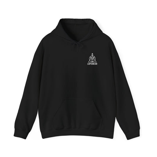 Sacred Geometry Alchemy Hoodie  LapisWear Cosmic Sigil Design