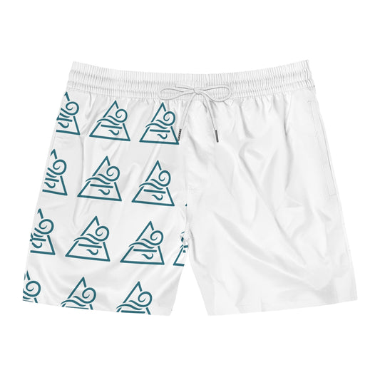 Air Element Swim Shorts | Wind Sigil Mid-Length Trunks | Clarity & Movement in Every Step